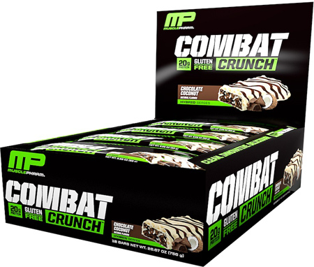 MusclePharm. Combat Crunch, 12шт.