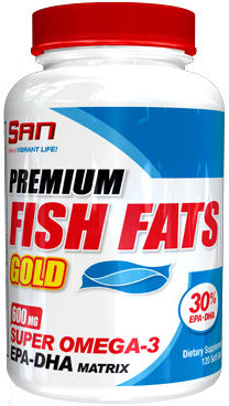San. Premium Fish Fats Gold, 120 капс.