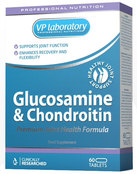 VP Laboratory. Glucosamine & Chondroitin, 60 капс. 