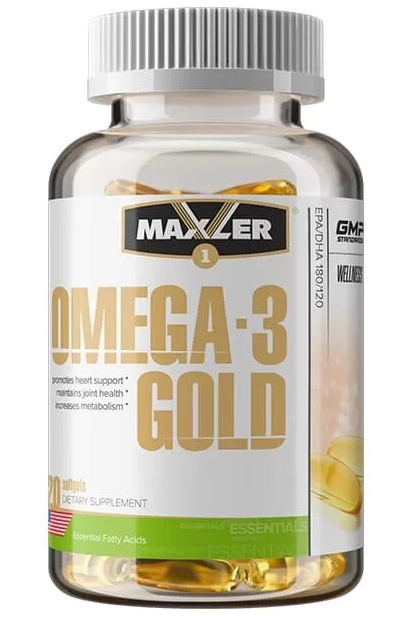 Maxler. Omega-3 Gold, 240 капс. 