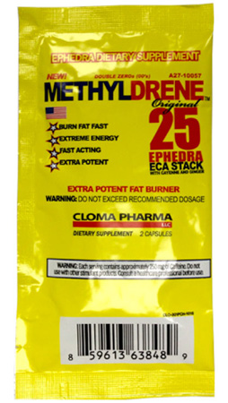 Cloma Pharma. Methyldrene 25, пробник 2 капс.