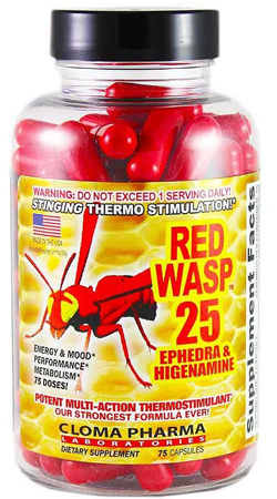 Cloma Pharma. Red wasp, 75 капс.