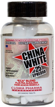 Cloma Pharma. China White, 100 капс. 