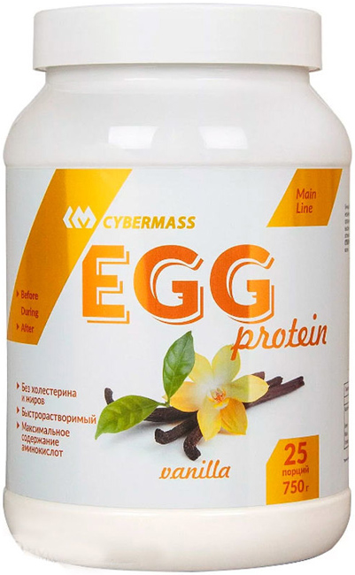 CYBERMASS. Egg protein, 750 гр