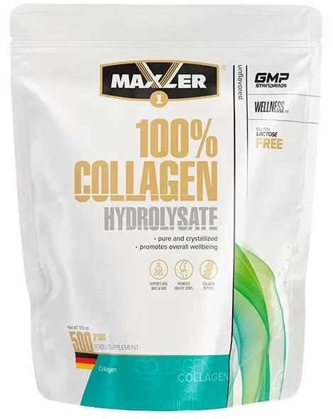 Maxler. 100% Collagen Hydrolysate, 500 гр.
