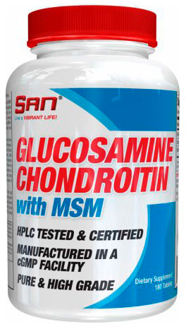 San. Glucosamine Chondroitin, 180 таб.