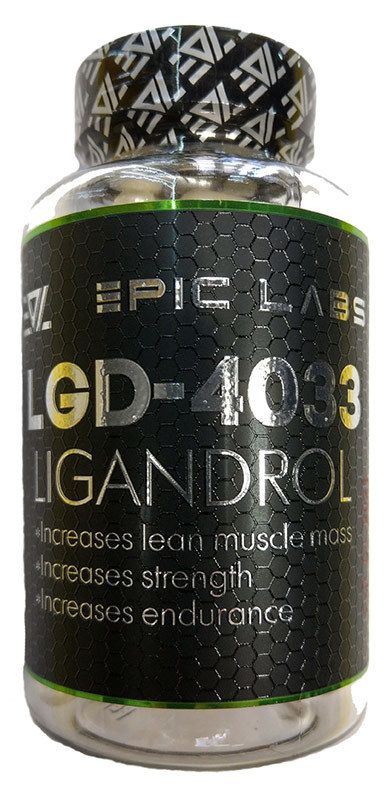 Epic Labs. Ligandrol LGD-4033, 60 капс.